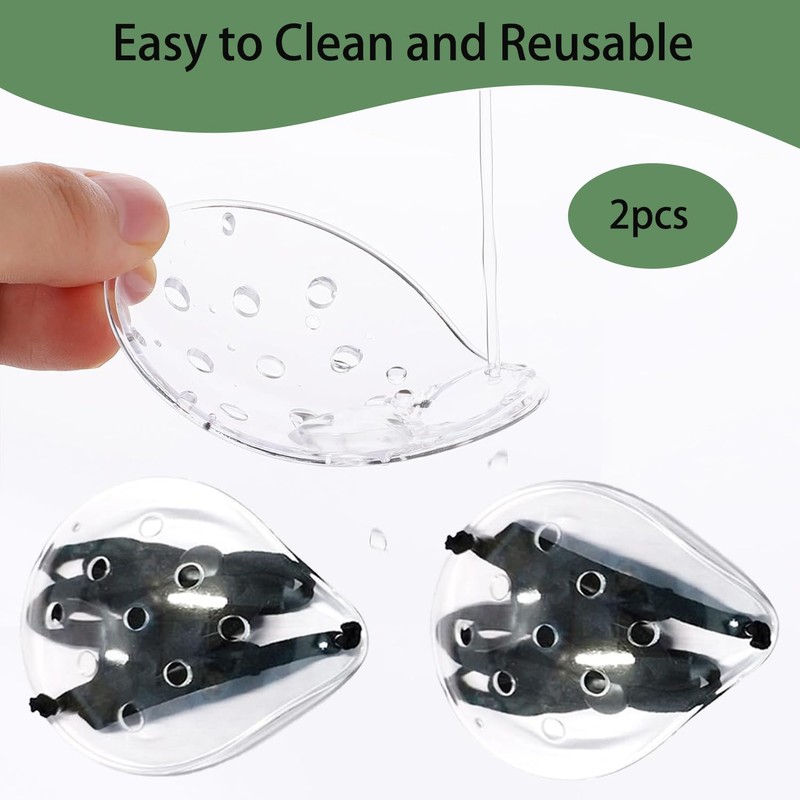 FSJLT 2 Pack Clear Eye Shield after Cataract Surgery,Hard Cataract