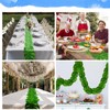 Artificial Palm Leaves Table Runners 72 Inch, Tropical Palm Leaves