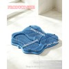 Shower Foot Scrubber Mat with Strong Suction Cups – 3D