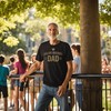 Alabama at Birmingham Blazers Big Arch Dad T-Shirt Forest
