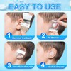 IBXWMNG 80 x Baby Ear Waterproof Stickers, Ultra Thin Transparent