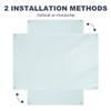 Glass Whiteboard Dry Erase Board - TANKEE Magnetic Glass White