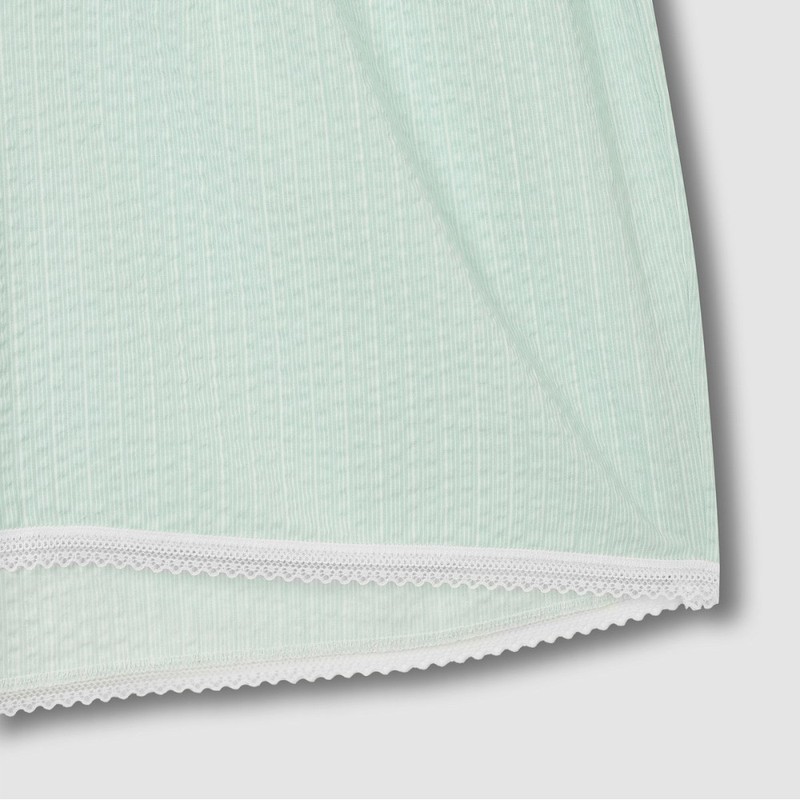 JAJU [JAJU] Women's Cotton Rayon Slip Bottoms_Light Green