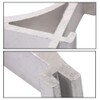 12 Pcs Refrigerator Shelf Clips Silver Fridge Cooler Shelf Support