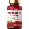Montmorency Cherry Capsules 2400mg | 200 Count | Tart Cherry