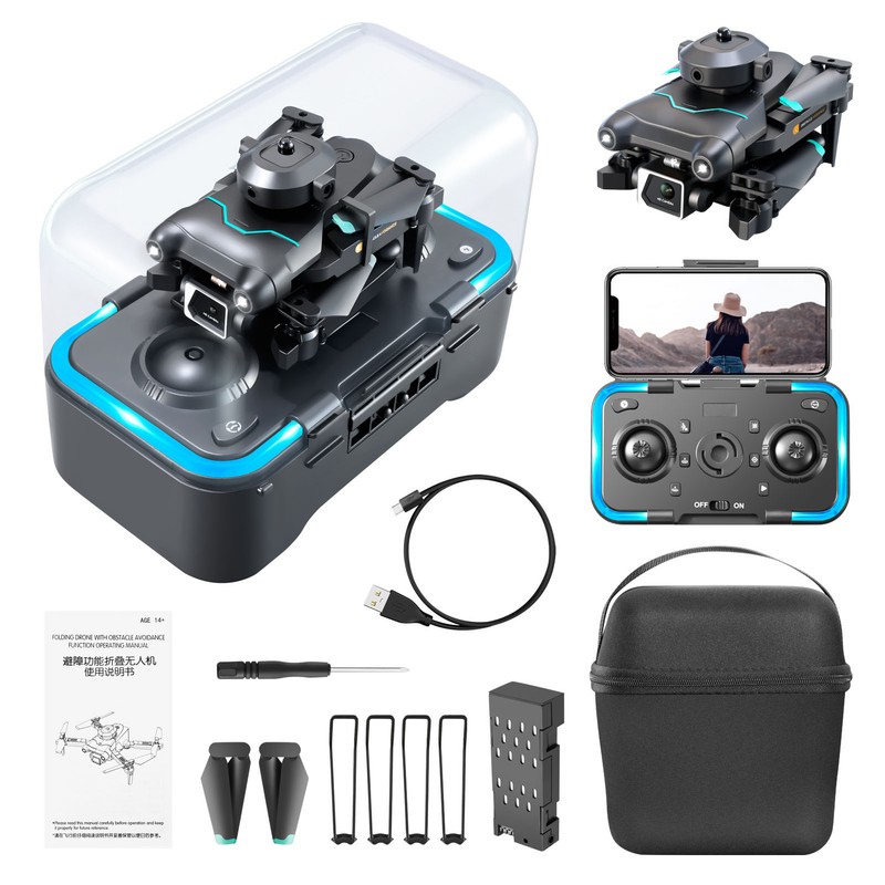 S96 RC Drone Optical Flow Hover Mini Drone with 4K