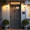 Blulu 8 Inch Stainless Steel Floating Large House Number 0-9