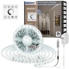 HOUHUI White LED Strip Lights 65.6Ft, 6500K White Running Water