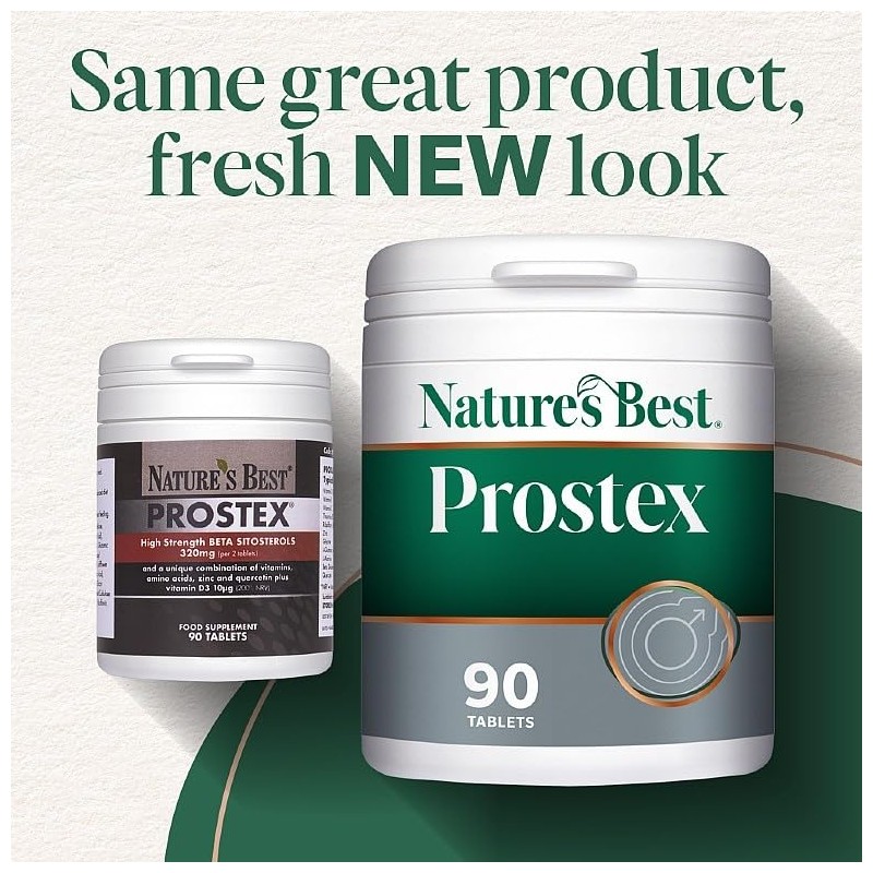 Nature's Best Prostex Men's Health Supplement, 90 Vegan Tablets