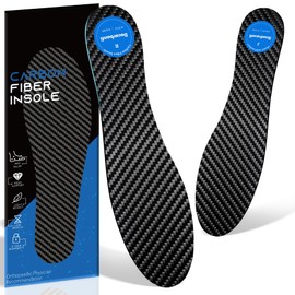 Carbon Fiber Insole (1 Pair), Rigid Shoe Insert Support,285mm