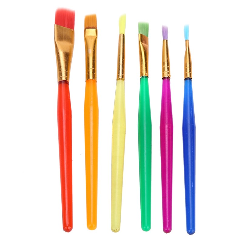26pcs Kids Painting Supply Brushes Sponge Paint Brush Toy Seal