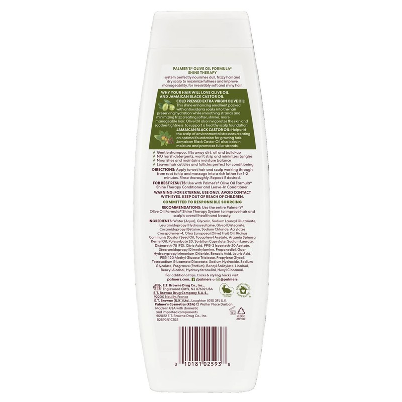 Palmer's Olive Oil Formula with Vitamin E, Smoothing Shampoo 13.50