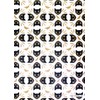 Gift Wrap - Meow Meow - White/Black/Metallic Black