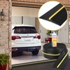 MYFAMIREA 20FT Garage Door Bottom Threshold Seal Strip with 300ml