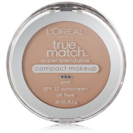 L'Oreal Paris True Match Super-Blendable Compact Makeup, Natural Ivory, 0.30 Ounces