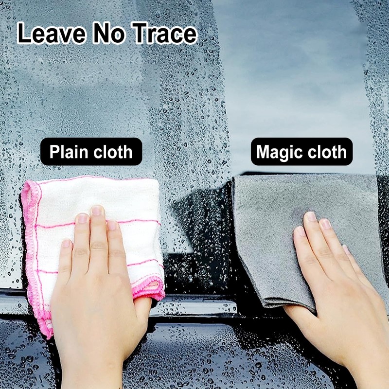 Wvu & Wvo Thickened Magic Cleaning Cloth, Window Cleaning Cloths,