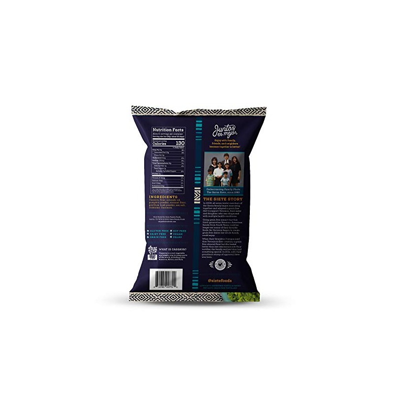 Siete Tortilla Chips | Grain free | Gluten Free Chips