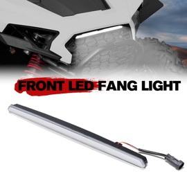 A & UTV PRO Front Fang lights and Rear Tail light for 2024 Polaris RZR XP 1000/ XP4 1000 Front Signature White Accent LED Light & Red Rear Center Taillight Lamp Accessories, Plug-n-Play, 2PCS