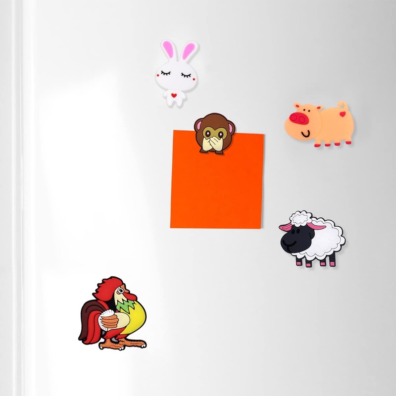 Forreen Fridge Magnets for Children, 22 Pieces Fridge Magnets Animal