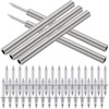 500Pcs Double-Head Skirting Thread Seamless Nail Metal Skirting Line Without