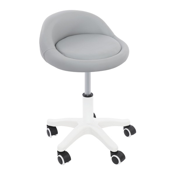 Rolling Hydraulic Salon Stool, Rolling Stool Adjustable 360° Swivel Chair