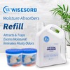 Wisesorb 7 LBS Calcium Chloride Desiccant, Moisture Absorbers Refill Beads