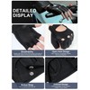GSG SINCE 1998 Mens Genuine Leather Fingerless Gloves for Driving