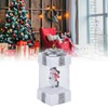 4.7inch Christmas Snowman Scene Hanging Lanterns Battery Operated Lighted Lamp
