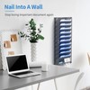 OUTWOLF 2Pack 12 Tier Hanging Wall File Organizer with Hooks,