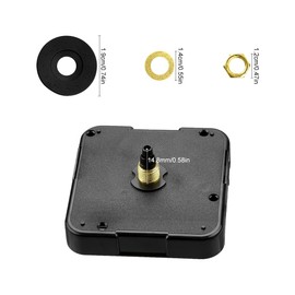 Jagowa Silent Clock Mechanism Quartz Clock Movement Replacement Wall Clock Motor Movement Replacement DIY Repair Accessories