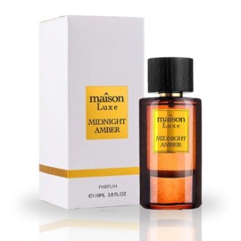 Hamidi MAISON LUXE MIDNIGHT AMBER Eau De Parfum Spray 110ML (3.8 OZ) Long Lasting Perfume for Women & Men, Opulent Floral Fragrance Entwined With Fresh Spices & Woody Scent, Unisex Perfume
