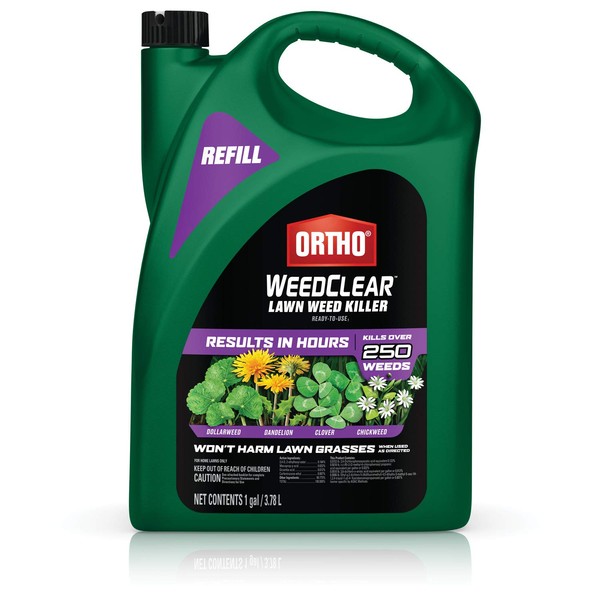 Ortho WeedClear Lawn Weed Killer Ready to Use1 Refill: For Southern Lawns, 1 gal.