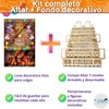 Hermosa Ofrenda Día De Muertos Altar Frase Con Decoración Y