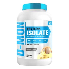 Proteína Hidrolizada Isolate D-mon 1kg Sabores Vainilla                                                                                               