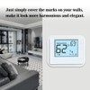 Large Thermostat Backplate – Universal Fit for Standard Thermostats, Wall