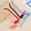 hhfvvda 12 Pcs Grid Wall Hooks - Black Plastic Utility