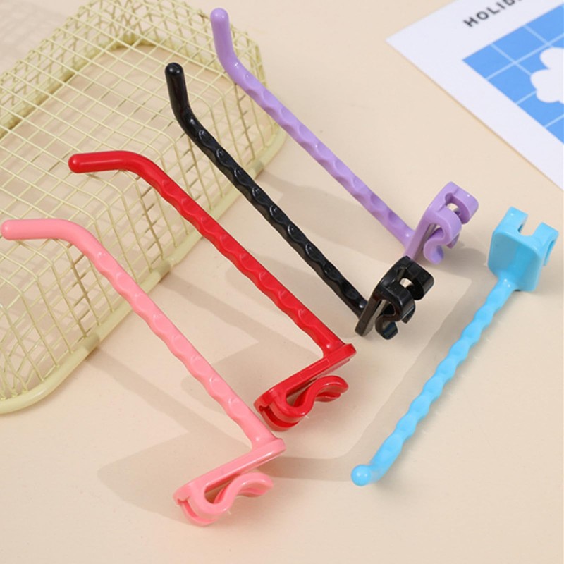 hhfvvda 12 Pcs Grid Wall Hooks - Black Plastic Utility