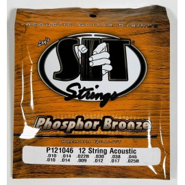 SIT 12 String Acoustic Guitar Strings Set Phosphor Bronze P121046