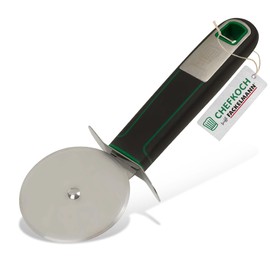 CHEFKOCH Premium Pizza Cutter - Perfect for Pizza, Tarte Flambée & Co. - Sharp Stainless Steel Blade for Perfect Pizza Pieces - Length: 18 cm