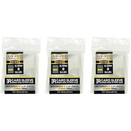 BR Crystal Sleeves Inner Side-In Mini Size 100 Count Set of 3