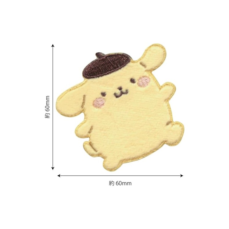 Pioneer SCW650-SCW60 Sanrio Characters Pom Pom Pudding, Includes 1 Patch,