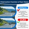 DOOUBAO Sun Visor Extender for Cars, Upgraded Sun Visor Extender