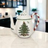 Spode árbol de Navidad bastón de caramelo tetera