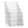 Brochure Holder A5 4-Tier Leaflet Stand Flyer Stand