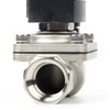 U.S. Solid 3/4" Stainless Steel Solenoid Valve - 12V DC