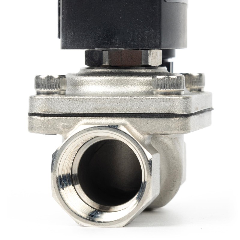 U.S. Solid 3/4" Stainless Steel Solenoid Valve - 12V DC