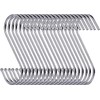 Baoswi 40 Pack Heavy Duty S Shaped Hanging S Hooks