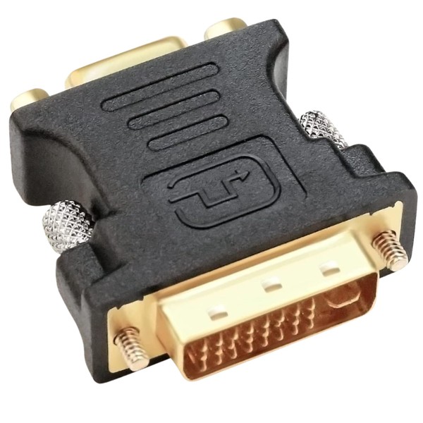RLMVGBX DVI Male to VGA Female Adapter 24+1 Pin DVI-D
