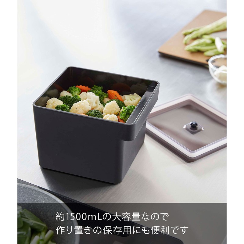 Yamazaki 7738 Miso Pack Storage with Handle, Sealed Food Container,