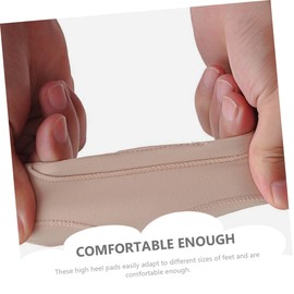 LALAFINA 3pairs High Heel Forefoot Pads Breathable Metatarsal Shoe Cushions for Women Anti- Design Comfortable Foot Support for Daily Wear and Special Occasions